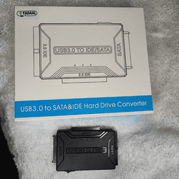 USB 3.0 a SATA/IDE con convertidor de disco duro universal de 2,5"/3,5" para HDD/SSD y HDD IDE