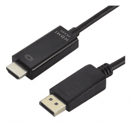 Interfaz Multimedia HDMI a DisplayPort, Cable Adaptador de Pantalla Estable de Alta Velocidad 4K 60Hz