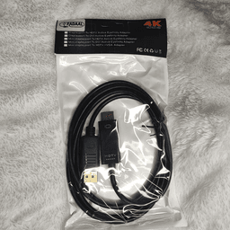 Interfaz Multimedia HDMI a DisplayPort, Cable Adaptador de Pantalla Estable de Alta Velocidad 4K 60Hz