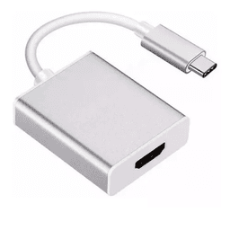 Adaptador Tipo C a HDMI Usb-C A Hdmi Compatible MacbookUSB-C Tipo C USB 3.1 a HDMI 1080p HDTV