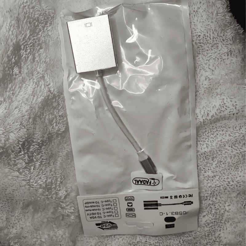 Adaptador Tipo C a HDMI Usb-C A Hdmi Compatible MacbookUSB-C Tipo C USB 3.1 a HDMI 1080p HDTV