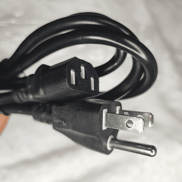 Cable de alimentación de PC, monitor, impresora 1.5 metros