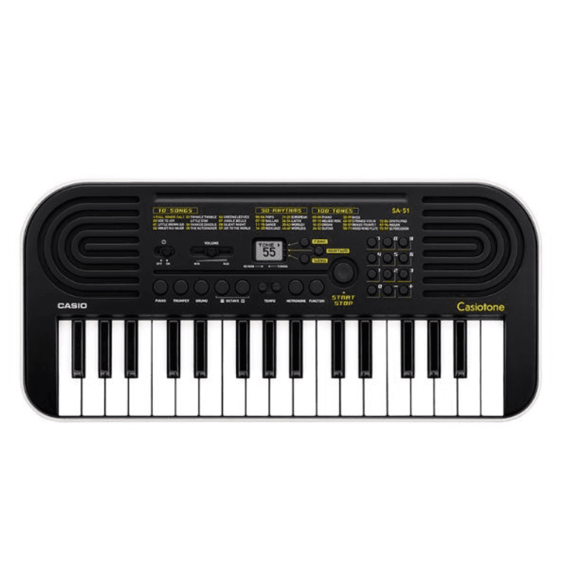 Casio Teclado portátil, compacto (SA-51)