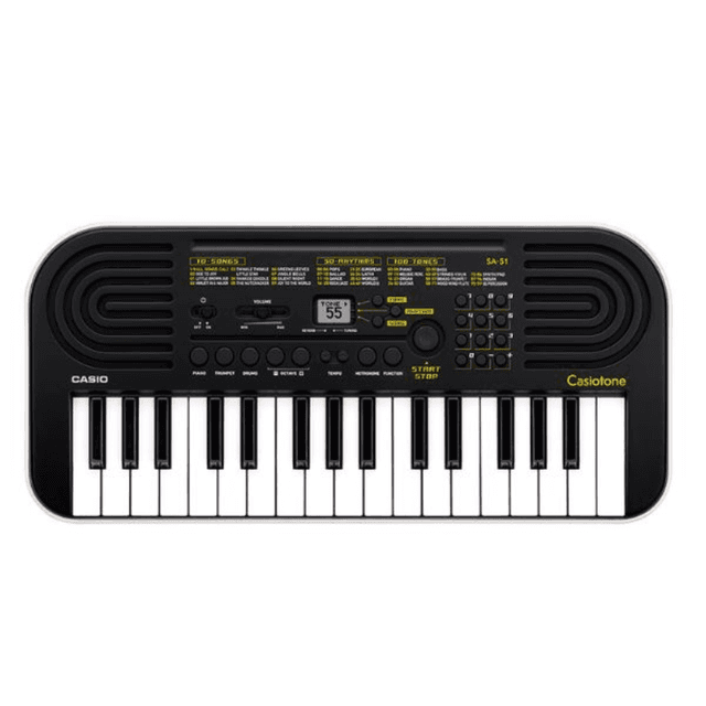 Casio Teclado portátil, compacto (SA-51)