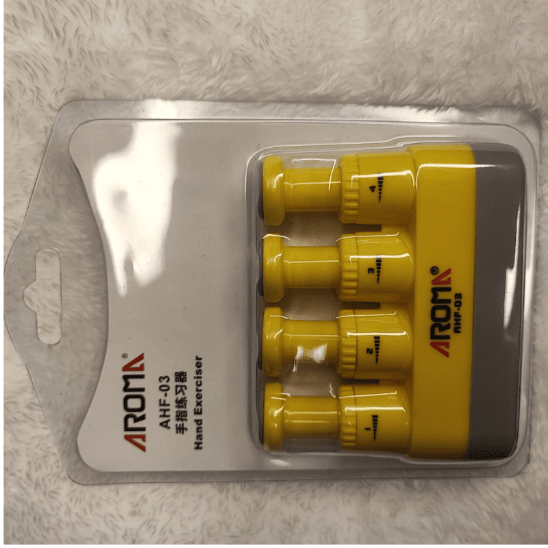 Ejercitador de mano portátil para guitarra, bajo y piano AHF-03, herramienta de entrenamiento de mano de tensión media
